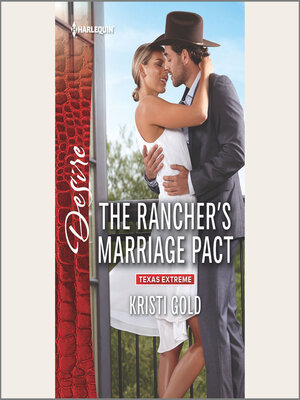 cover image of The Rancher's Marriage Pact